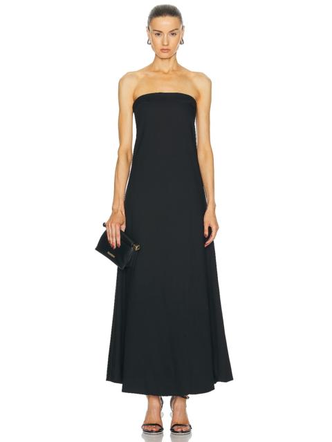 AEXAE Column Maxi Dress