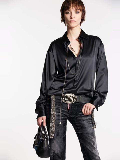 DSQUARED2 EMBELLISHED DSQUARED2 SHIRT