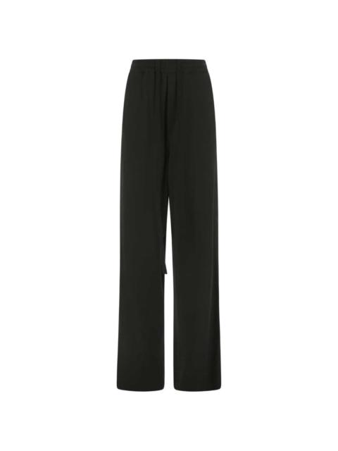 Ann Demeulemeester crepe straight trousers