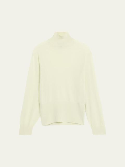 Loro Piana Camino Cashmere-Silk Turtleneck Sweater