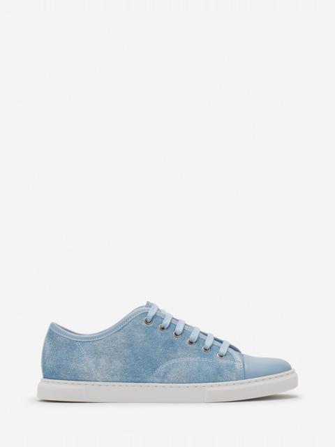Lanvin DBB1 SNEAKERS IN FADED DENIM