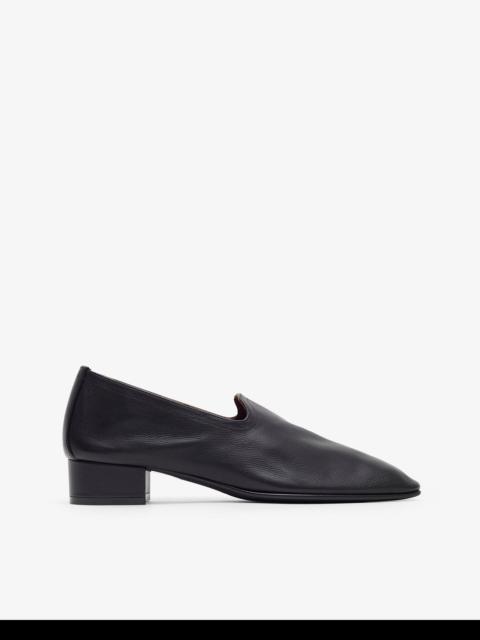 herbert levine Soft Touch 30 soft leather black loafers