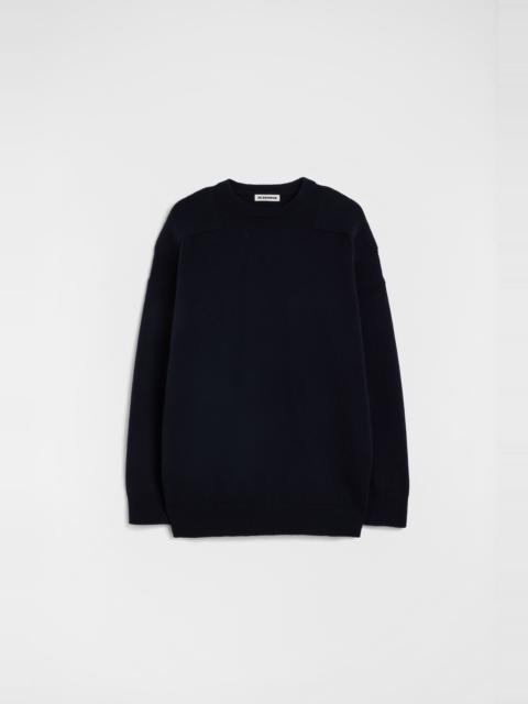 Jil Sander Wool Blend Crew-Neck Sweater