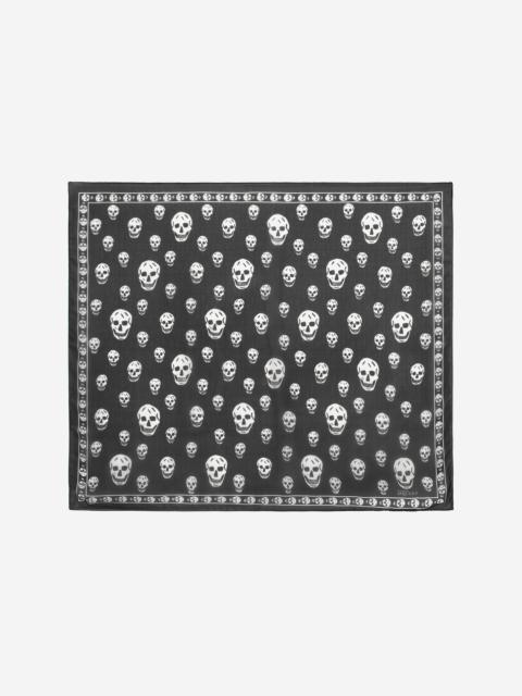 Alexander McQueen Classic Silk Skull Scarf