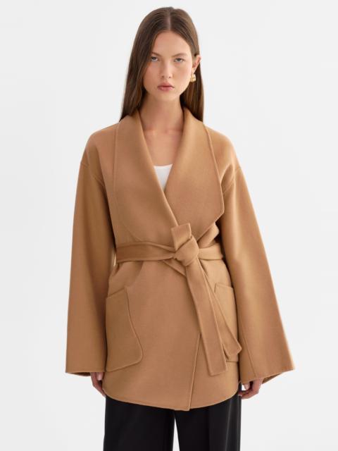 LAMARQUE MEKIA | Double Face Wool Coat