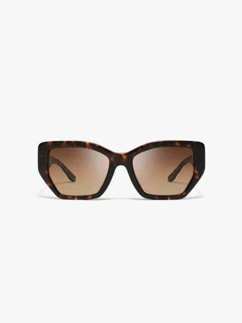 TORY BURCH Kira Oversized Geometric Sunglasses