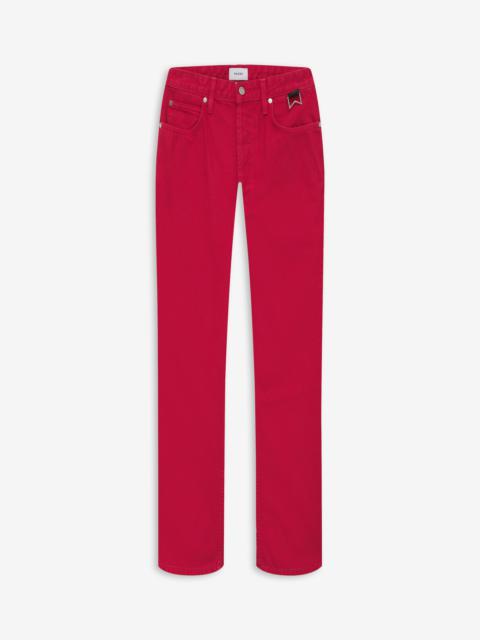 Rhude RED CLASSIC FIT DENIM