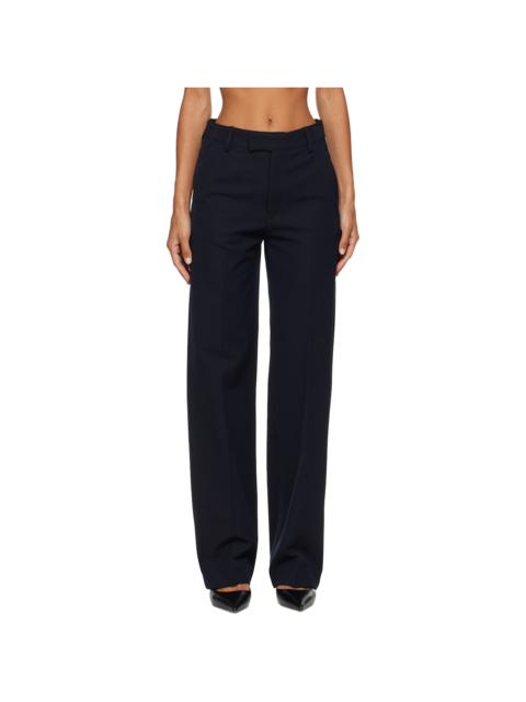 A.P.C. Navy Becky Trousers
