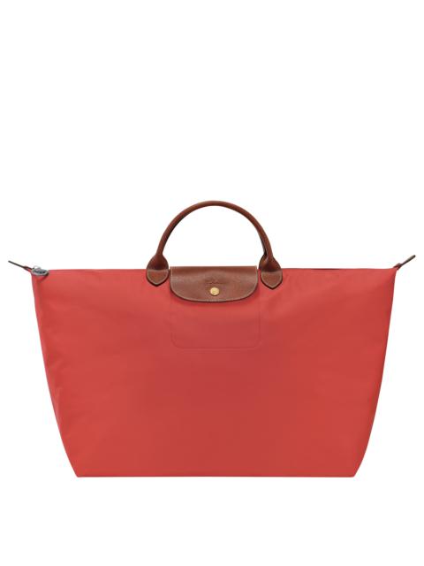 Longchamp Le Pliage Original S Travel bag Tomato - Recycled canvas