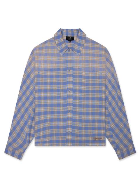 REPRESENT SANTA MONICA FLANNEL - DRIFT BLUE