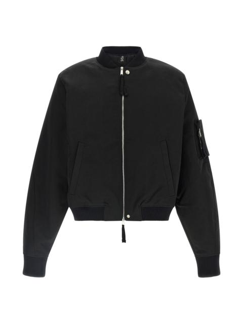 thom/krom Zipped Bomber Jacket
