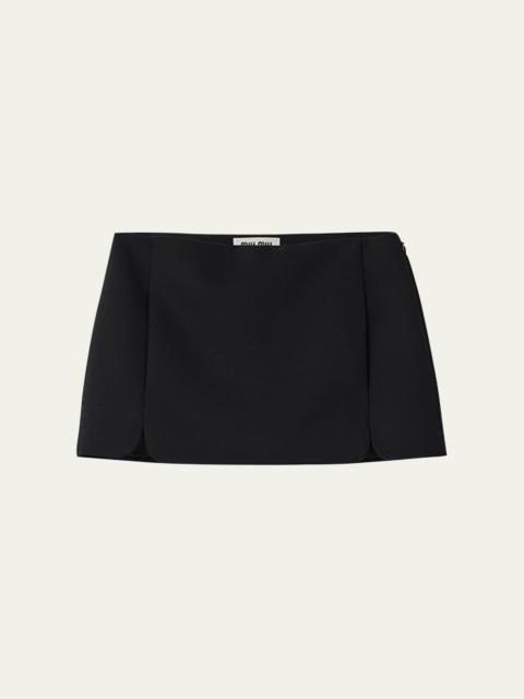 Miu Miu Grain De Poudre Mini Skirt