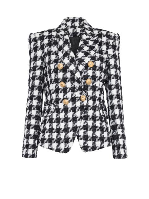 Balmain Tweed jacket with double-buttoned fastening