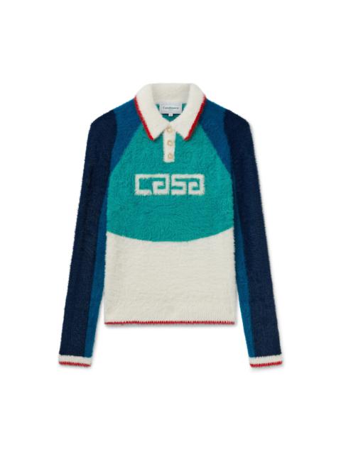 CASABLANCA Casa Sport Fluffy Polo Shirt