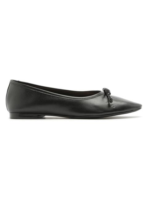 SCHUTZ Women's Arissa Leather Ballet Flats - Black