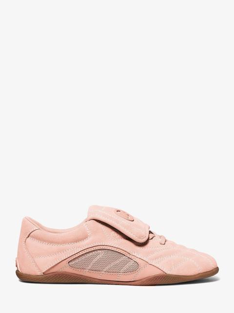 MICHAEL KORS Kyler Suede and Mesh Trainer