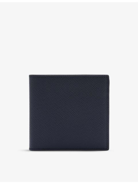 Smythson Panama grained leather wallet