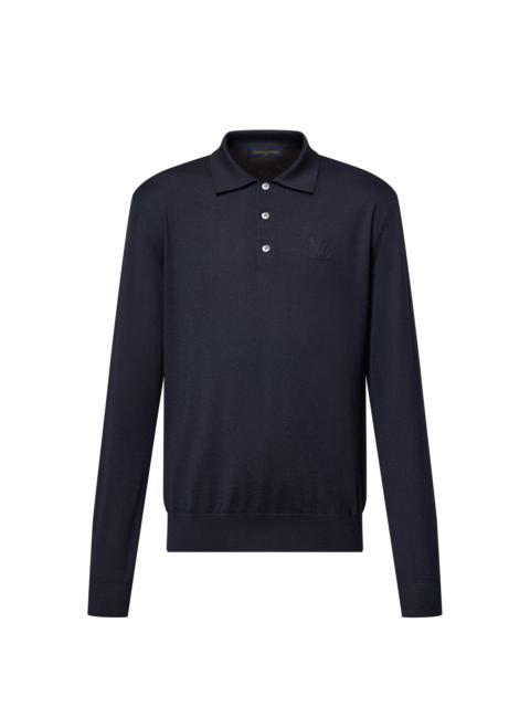 Louis Vuitton Cashmere Long-Sleeved Polo