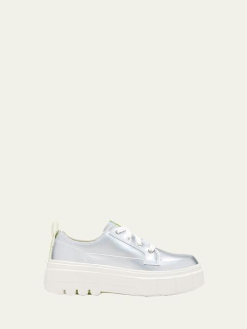 SOREL Caribou Leather Chunky Sneakers