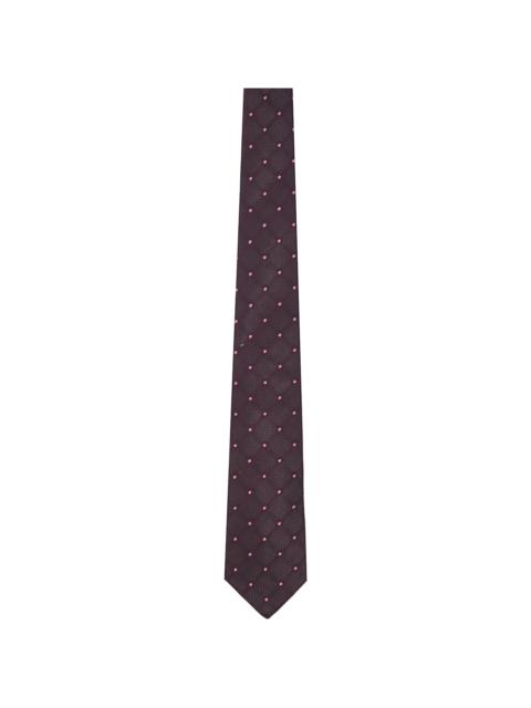 Paul Smith Burgundy Dots Tie