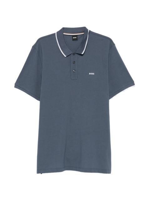 BOSS Boss Logo Trim Polo Shirt