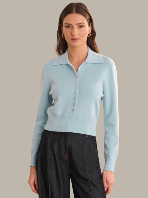525 america Millicent Extended Placket Collared Polo