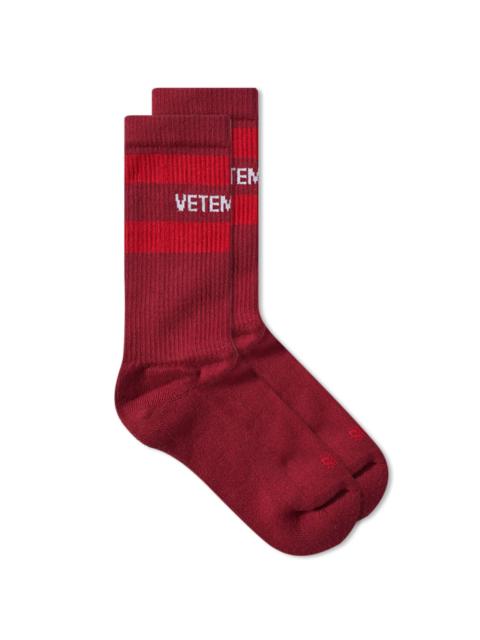 VETEMENTS VETEMENTS Logo Sock