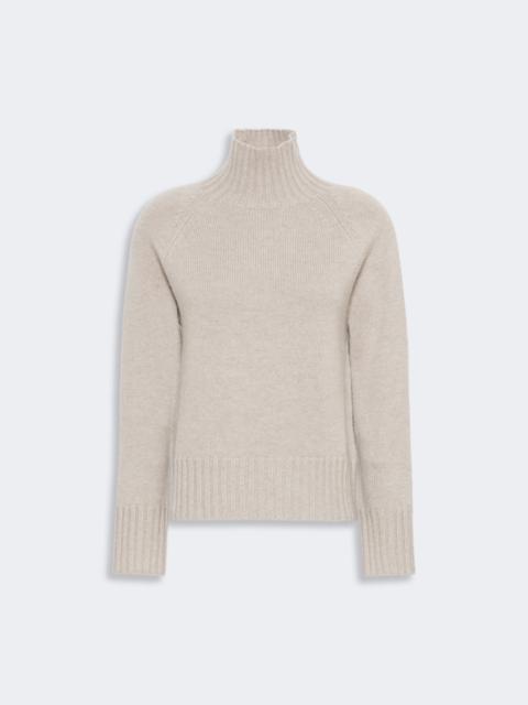 'S Max Mara MANTOVA Wool and cashmere yarn polo-neck sweater - BEIGE