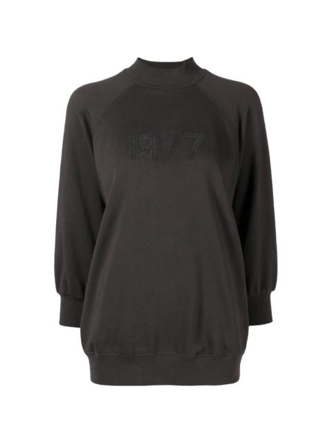 ESSENTIALS 1977-print detail sweatshirt