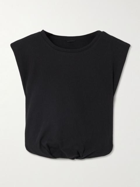 Johanna Ortiz Muraya cropped jersey T-shirt Black