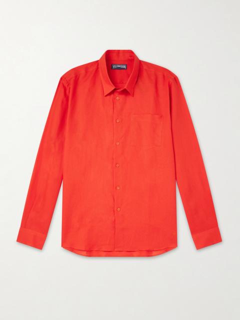 Vilebrequin Caroubis Linen Shirt