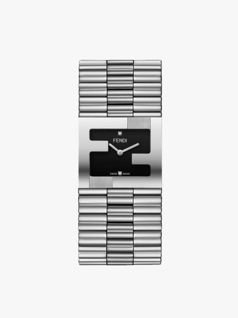 FENDI 24 x 20 MM - Watch with FF logo bezel