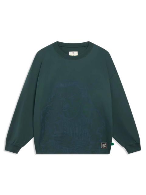 Li-Ning Li-Ning BadFive Graphic Sweatshirt 'Green' AHSSF27-2