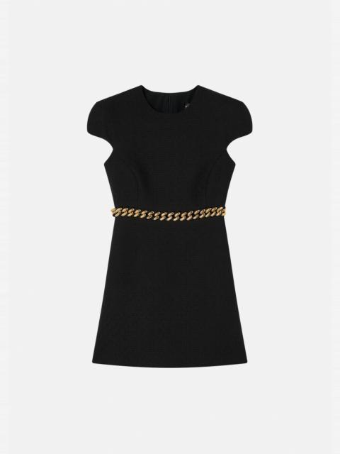 VERSACE Belted Dress