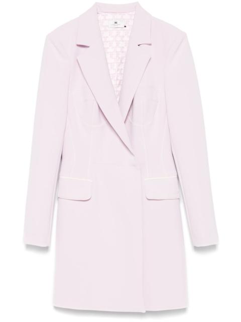 ELISABETTA FRANCHI crepe coat dress