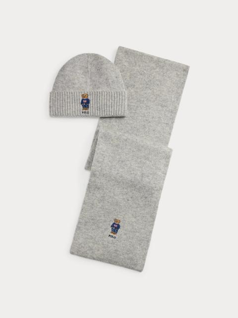 Polo Ralph Lauren Polo Bear Beanie & Scarf Gift Set