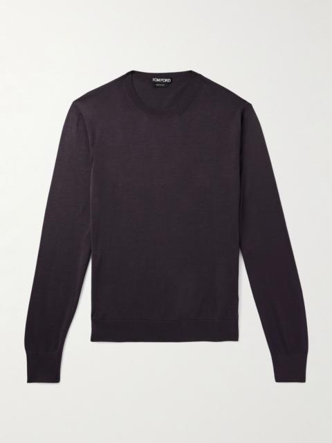 TOM FORD Silk Sweater Brown