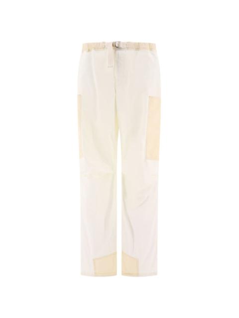 Jil Sander belted straight-leg trousers