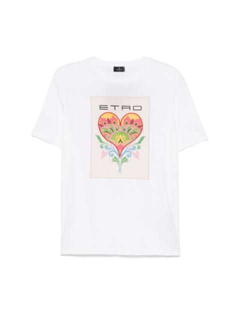 logo-print T-shirt
