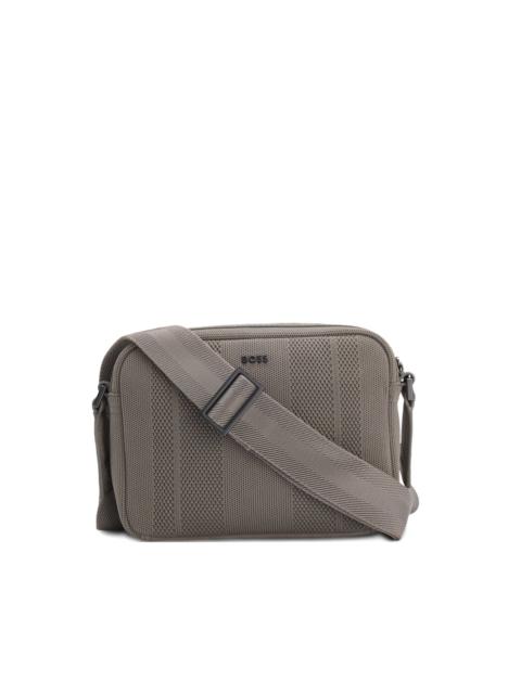 BOSS x Aston Martin logo-detail messenger bag