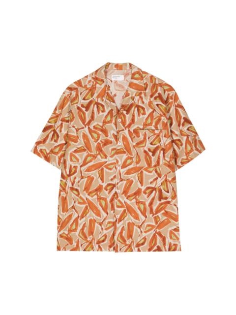 Universal Works Artist Flower linen-cotton shirt