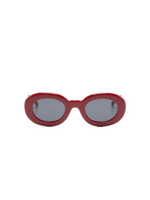 Les Lunettes Pralu round-frame sunglasses