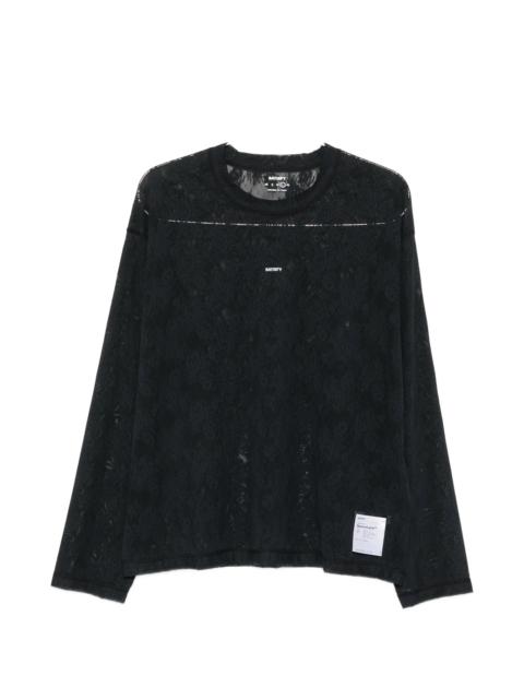 SATISFY Satisfy SpaceLace Long-sleeve T-shirt