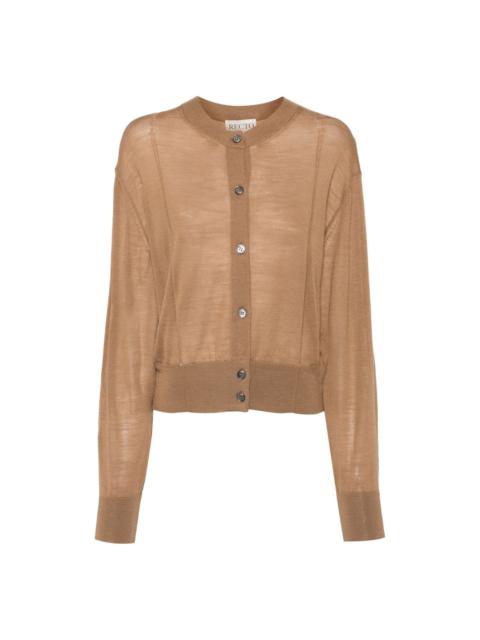 RECTO sheer cardigan