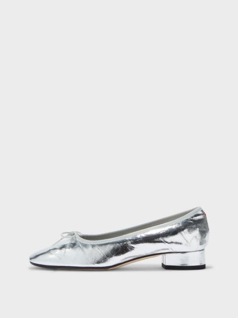 Aeyde Onda Crackle Ballet Flats