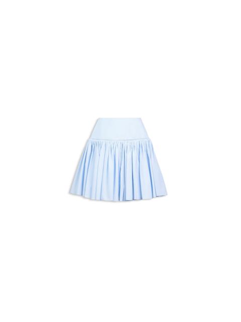 Alaïa STRIPED POPLIN BASQUE SKIRT