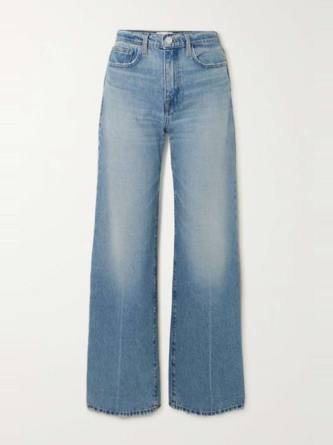 + NET SUSTAIN Le Jane high-rise wide-leg jeans