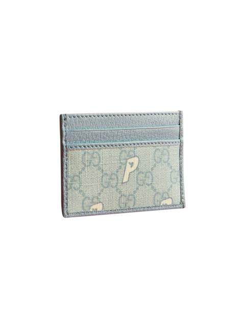 GUCCI Gucci x Palace GG-P Supreme Card Case 'Pale Blue'