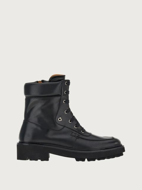 FERRAGAMO COMBAT BOOT