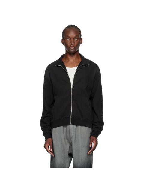 We11done Black Zip Sweater